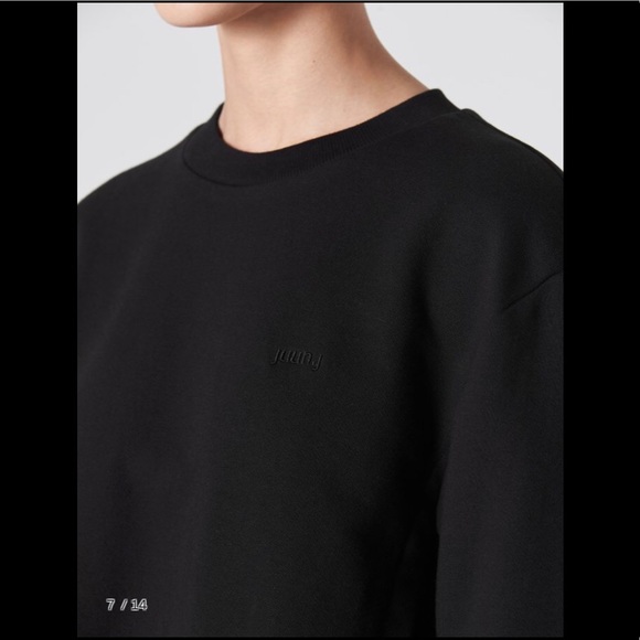 [JUNN.J] Contrast Pleats T-Shirt 20 F/W - Picture 7 of 10